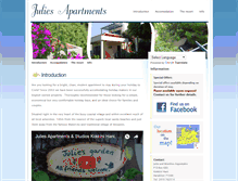 Tablet Screenshot of julies-apartments-crete.gr